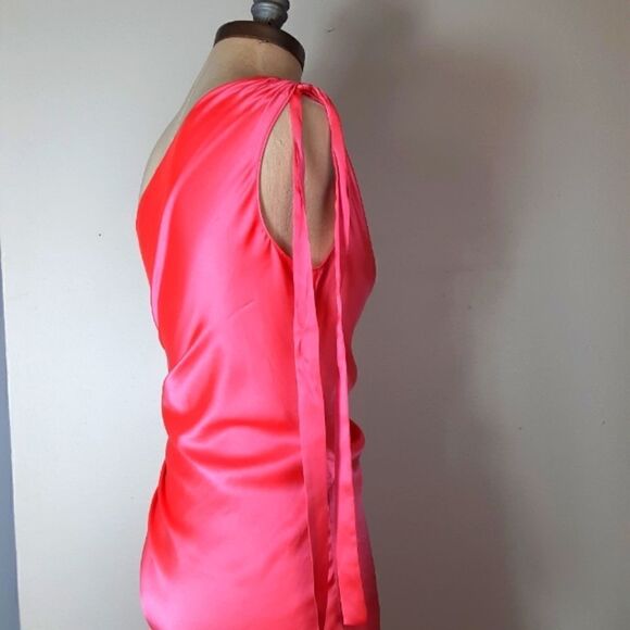 Amanda Uprichard Maryclare Dress in Fluro Pink size Small - Picture 12 of 16